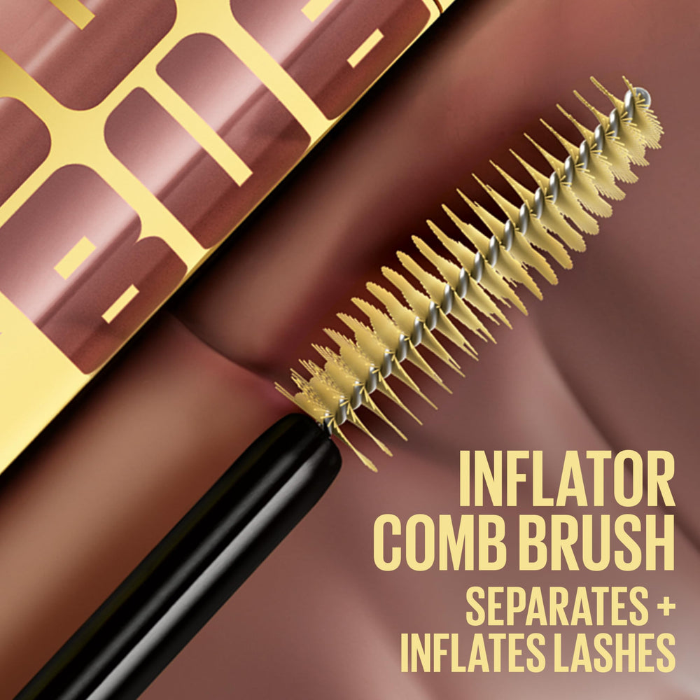 Maybelline size comparison with hand to show compact travel-friendly design