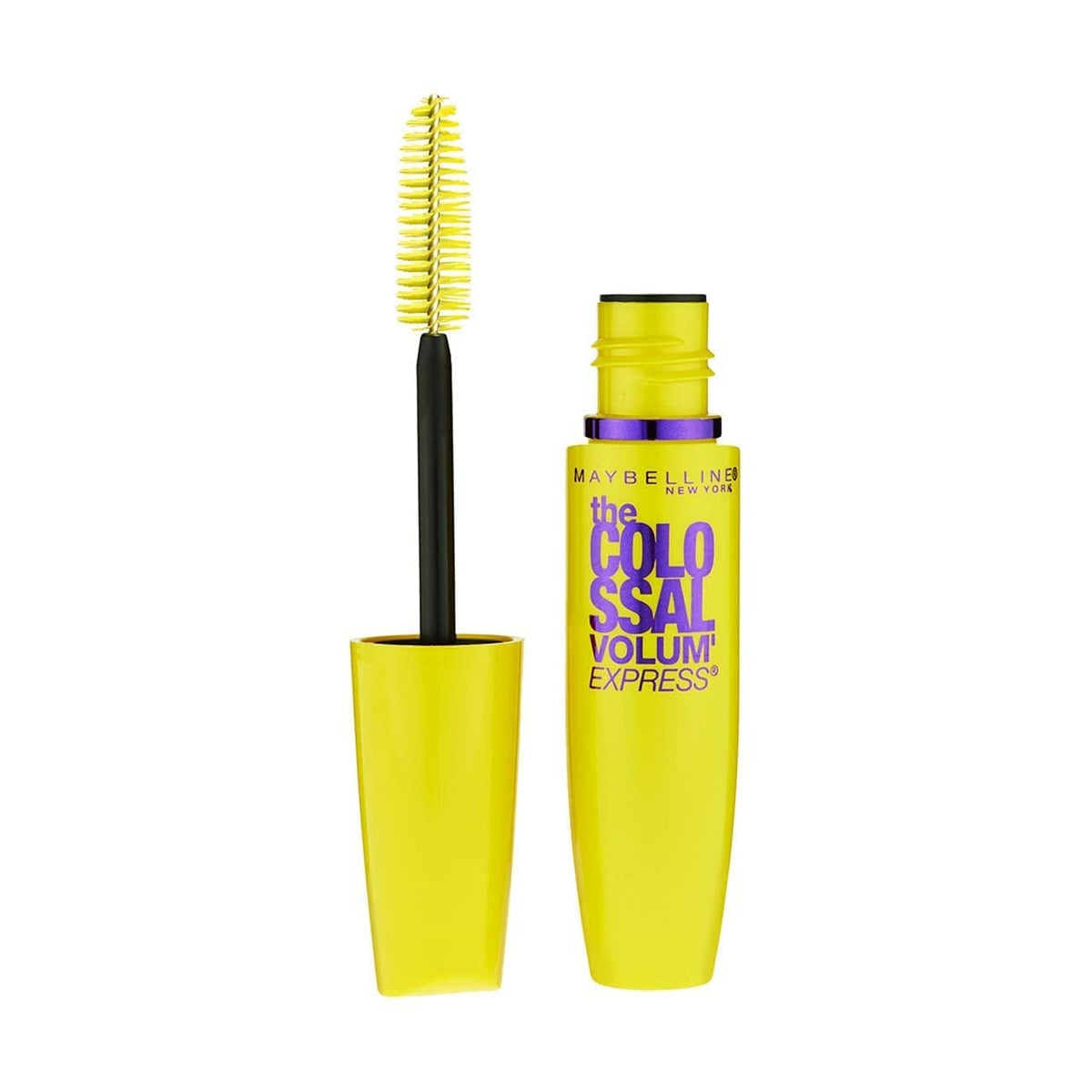MAYBELLINE front packaging showing Classic Black twin pack and clear product benefit