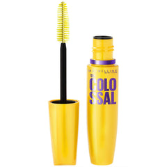 Maybelline Colossal front packaging showing glam black tube and branding for bold volume