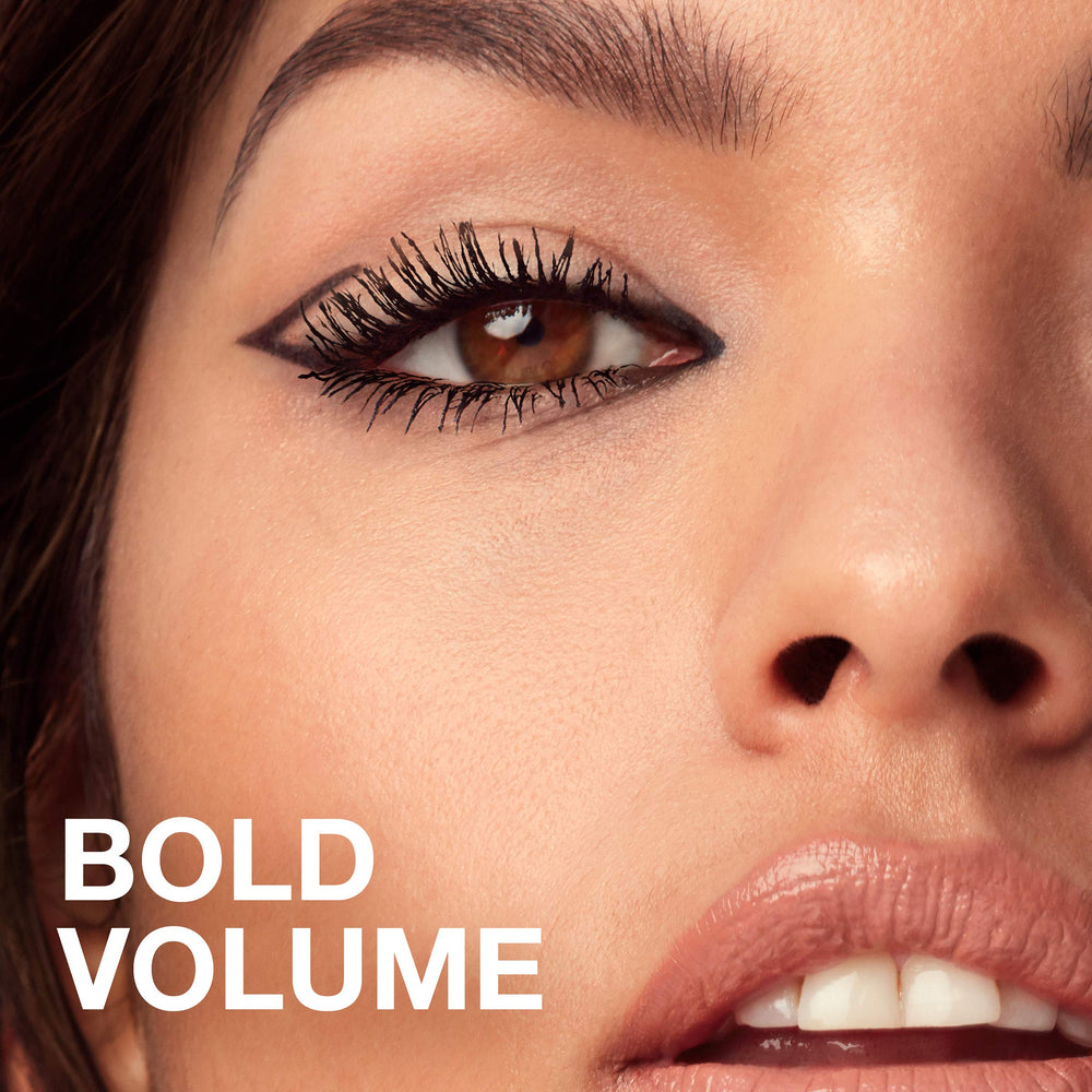 Maybelline Colossal open tube and cap showing hygienic applicator storage benefit