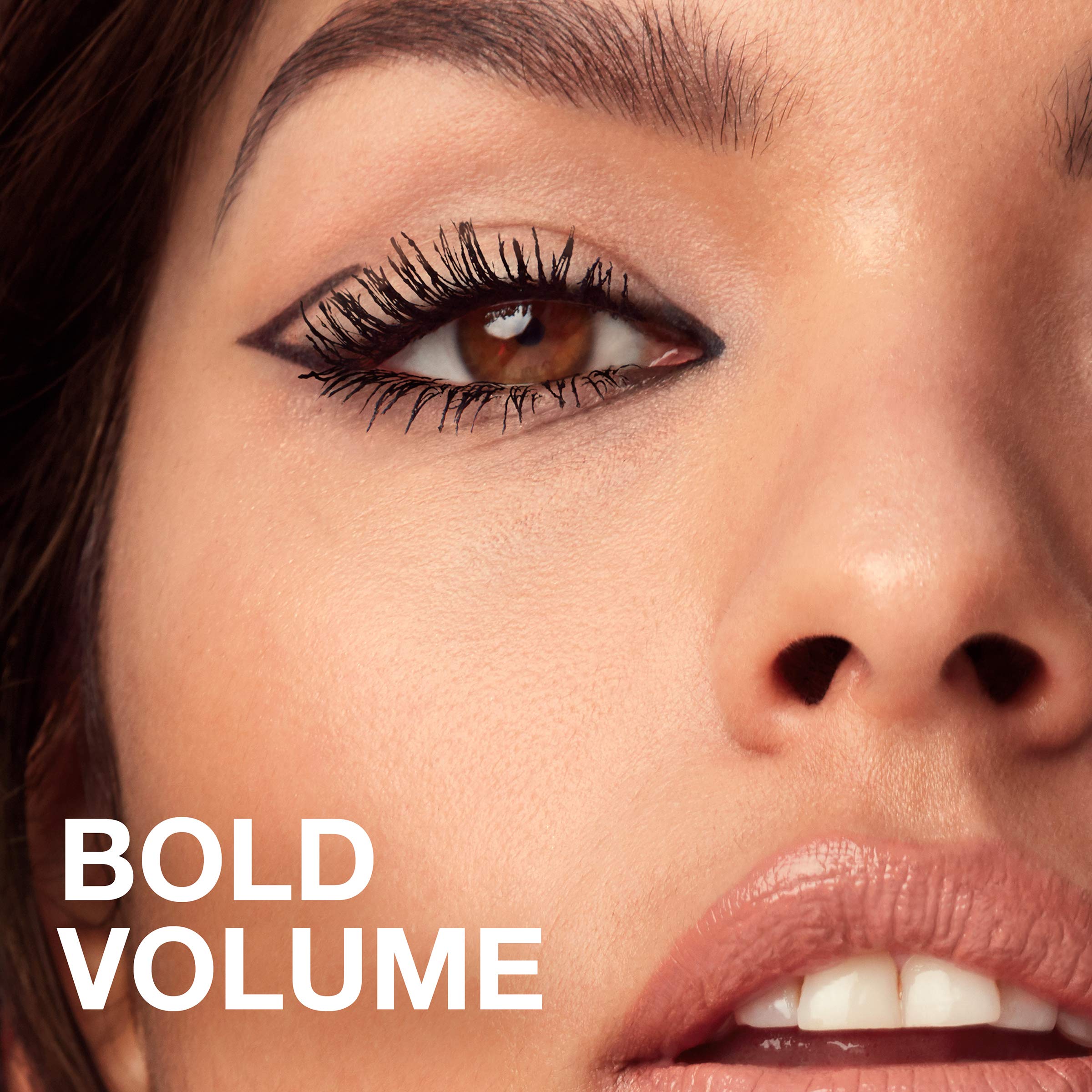 Maybelline open tube showing creamy formula for smooth application and buildable volume