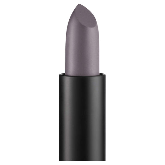 MAYBELLINE close-up of lipstick bullet revealing smooth beveled tip for precise application
