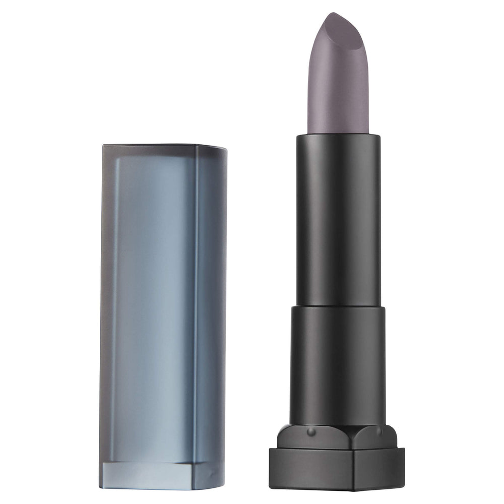 MAYBELLINE front packaging showing Concrete Jungle lipstick and benefit of bold matte color