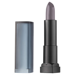 MAYBELLINE front packaging showing Concrete Jungle lipstick and benefit of bold matte color