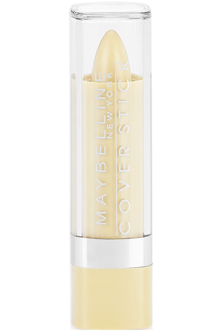 MAYBELLINE cover stick front packaging showing compact twist-up design and shade