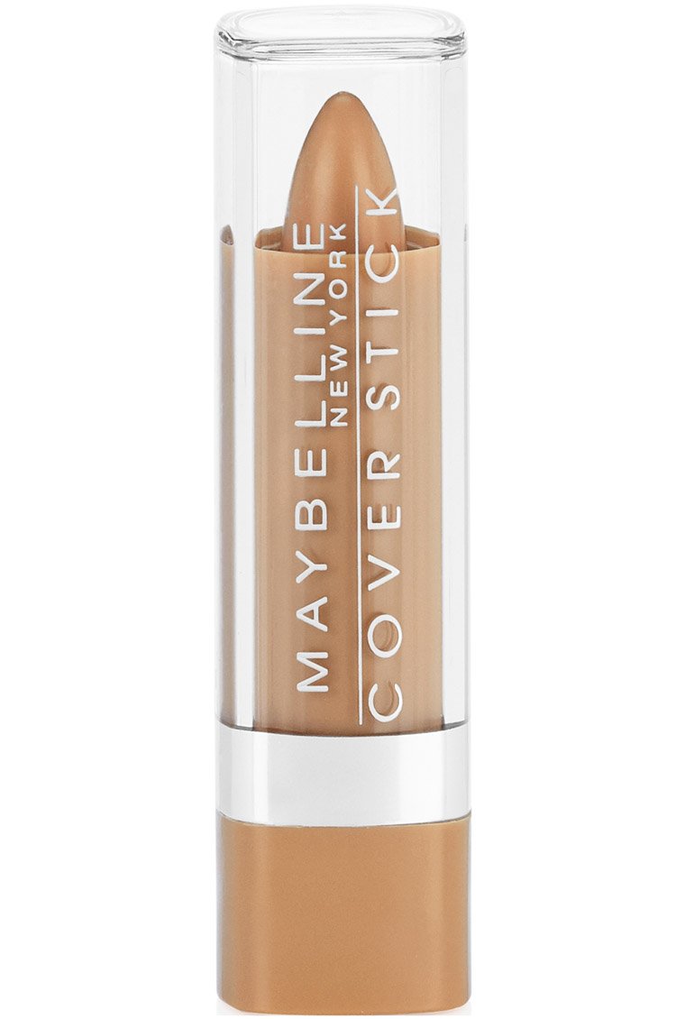 MAYBELLINE cover stick front packaging showing compact twist-up design and shade