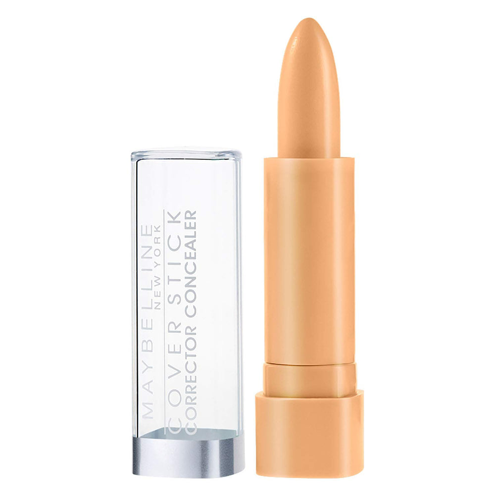MAYBELLINE cover stick creamy texture close-up illustrating smooth blendable coverage