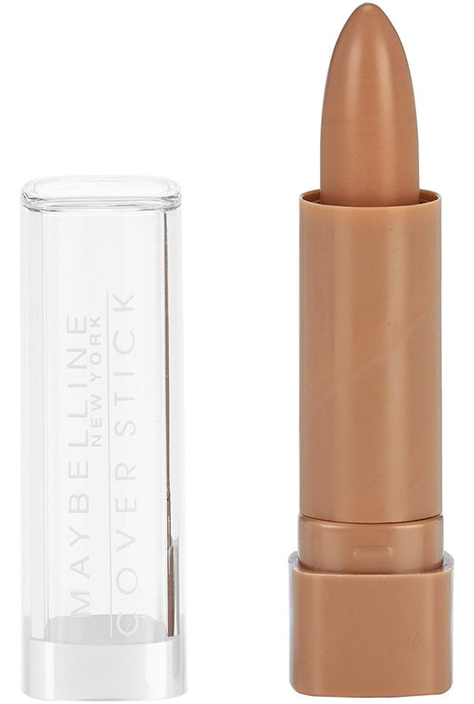 MAYBELLINE cover stick texture close-up demonstrating creamy, blendable formula