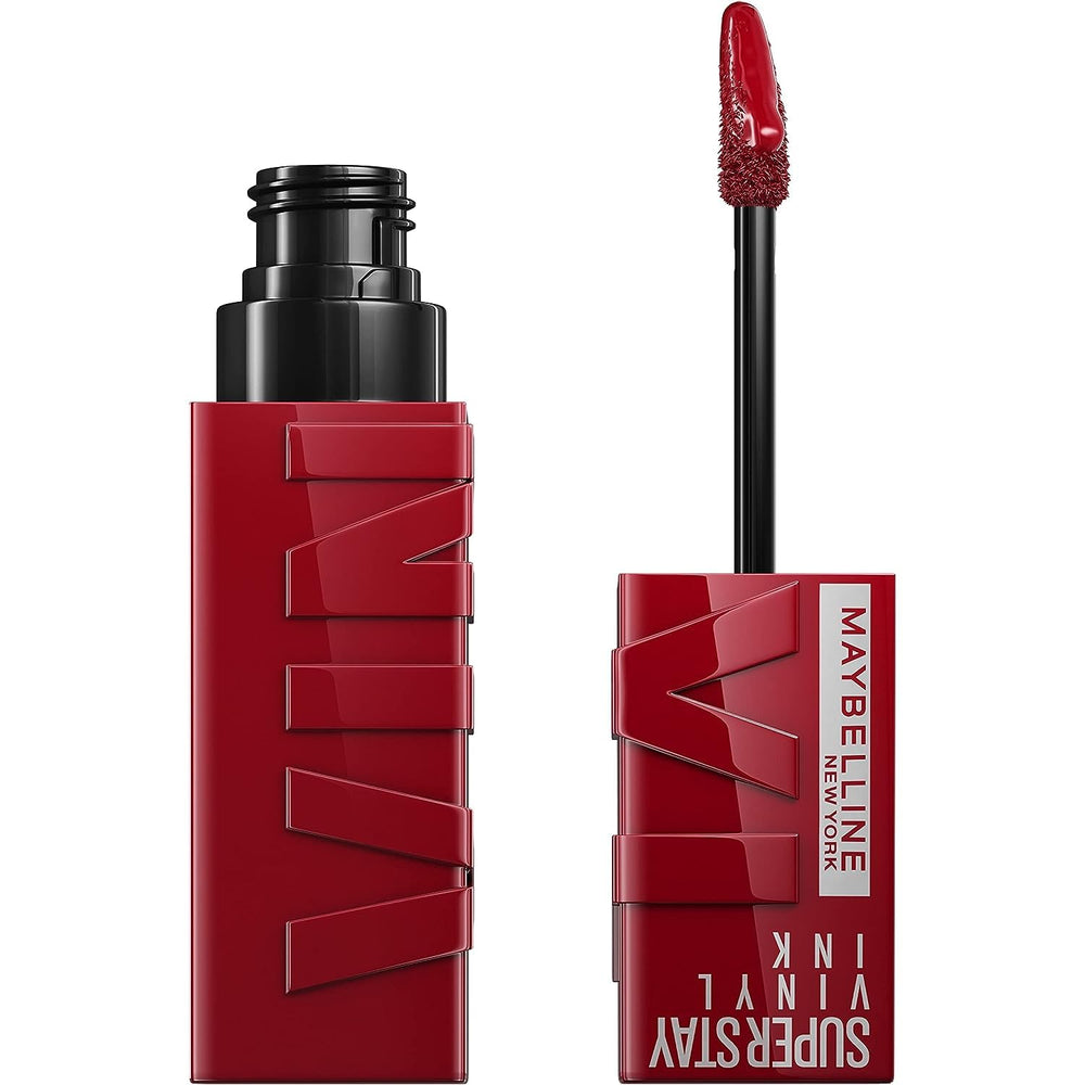 MAYBELLINE cranberry red front packaging showing product benefit of intense pigment