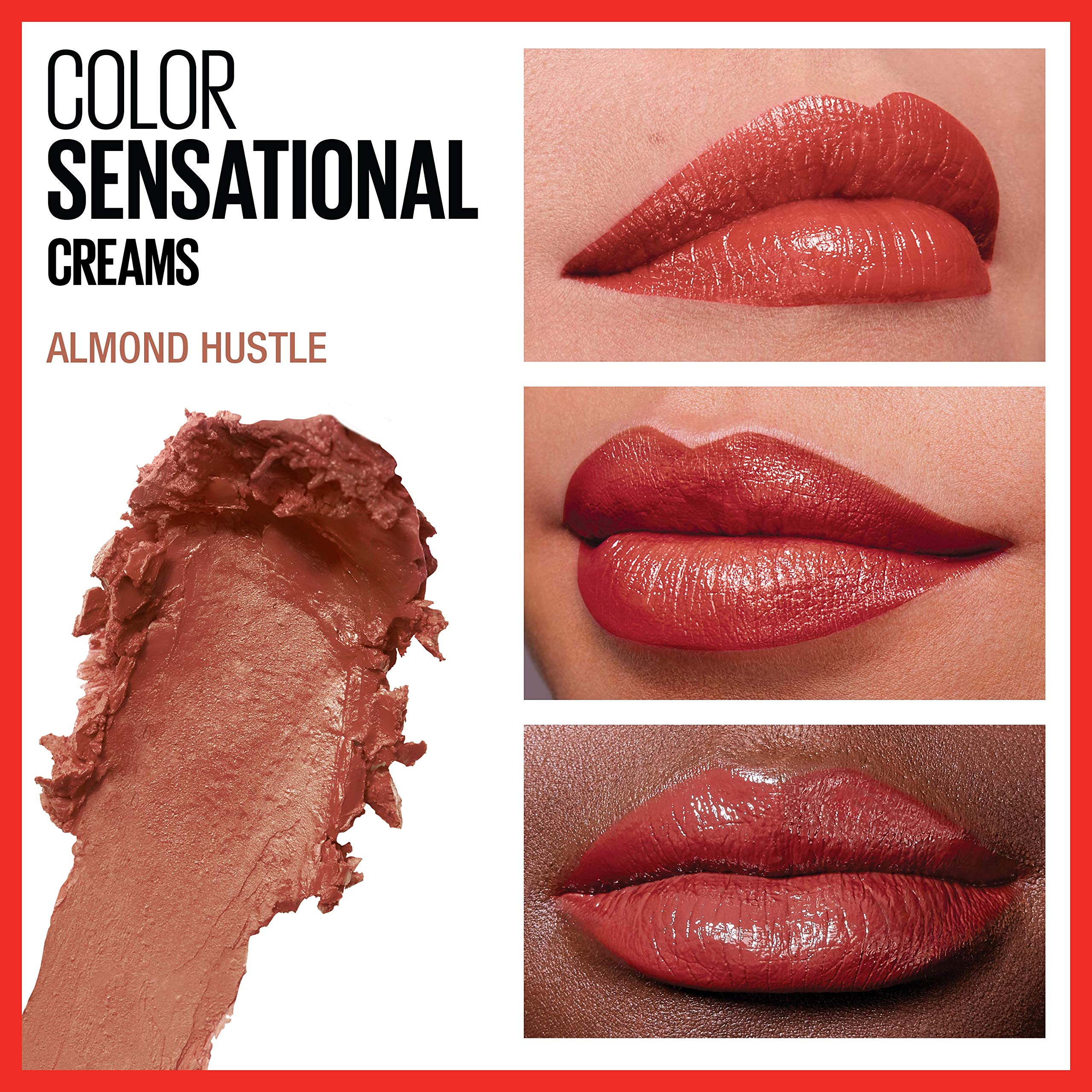 Maybelline creamy texture close-up revealing smooth finish and hydration