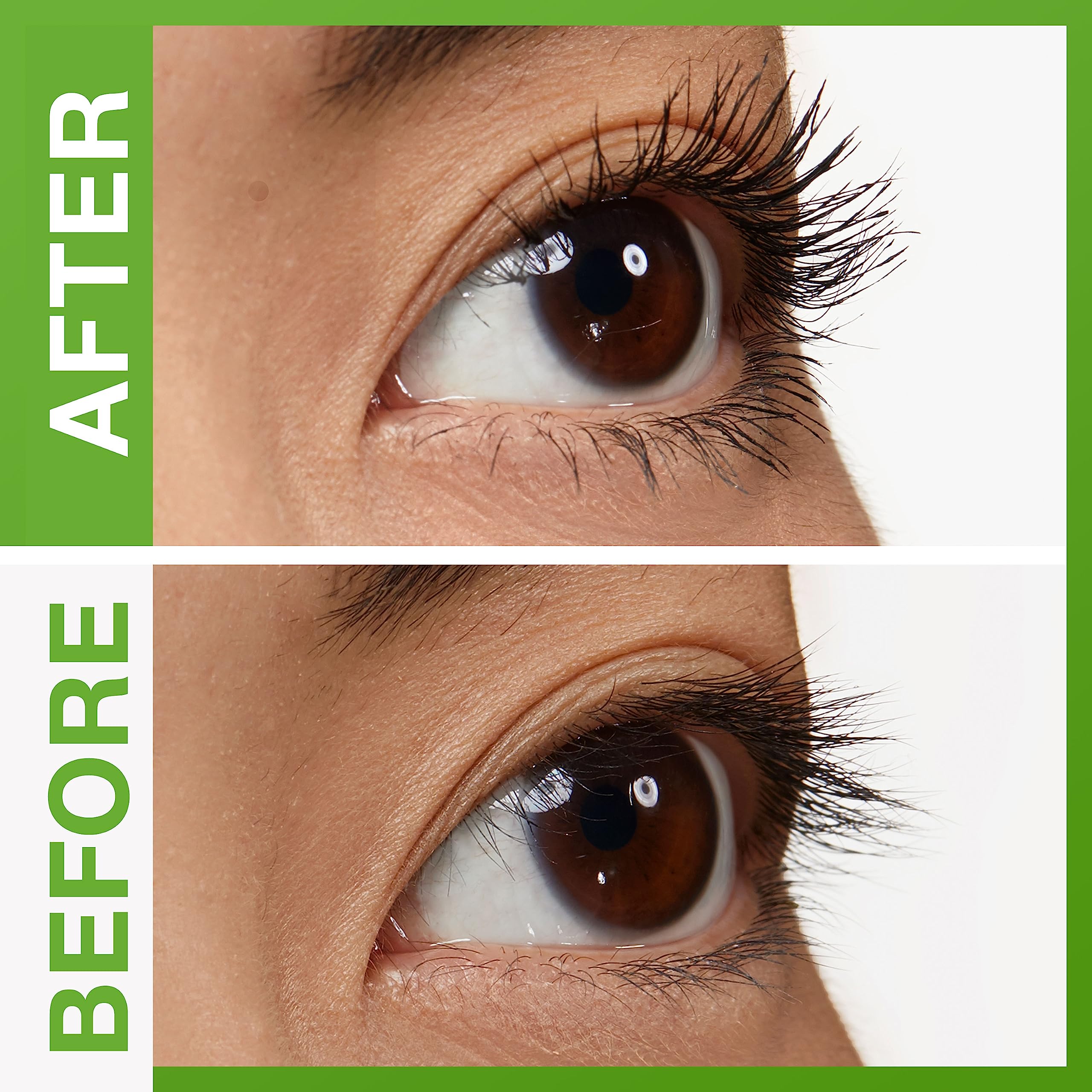 Maybelline close-up of bristles highlighting zero-clump application benefit