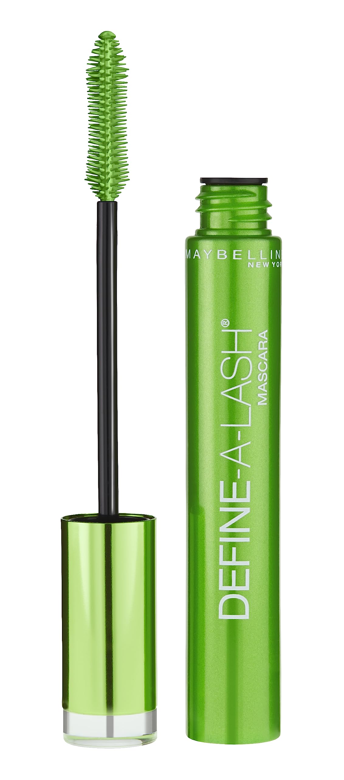 Maybelline front packaging showing tube and bold Very Black finish benefit