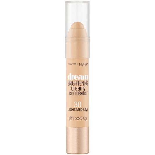 MAYBELLINE concealer cap off revealing creamy tip, for precise targeted application