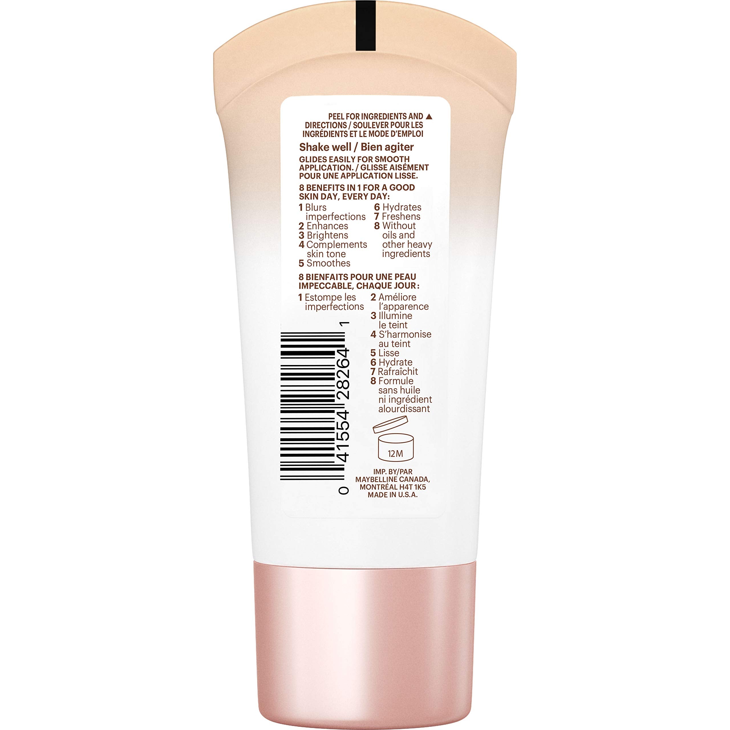 MAYBELLINE lifestyle morning routine in bathroom highlighting quick daily use