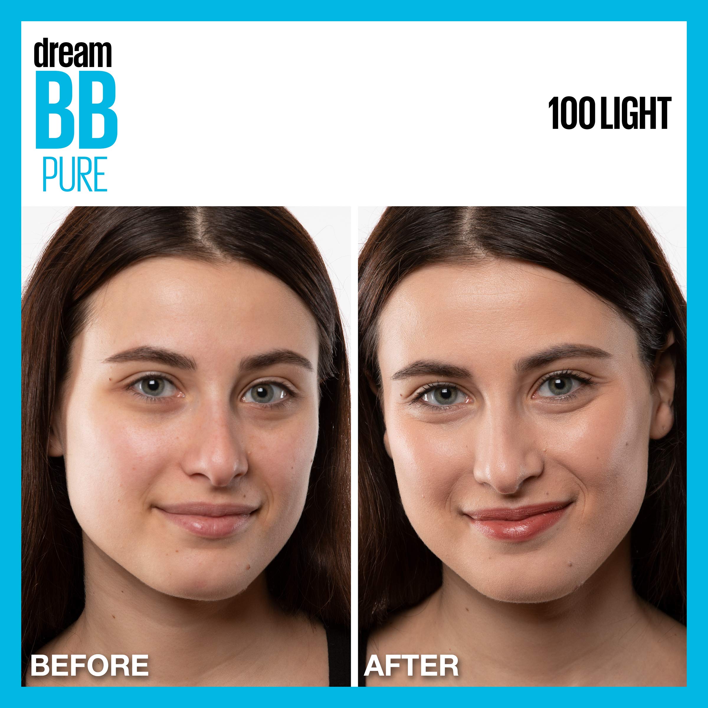 MAYBELLINE Dream Pure tube label closeup showing ingredients and salicylic acid benefit