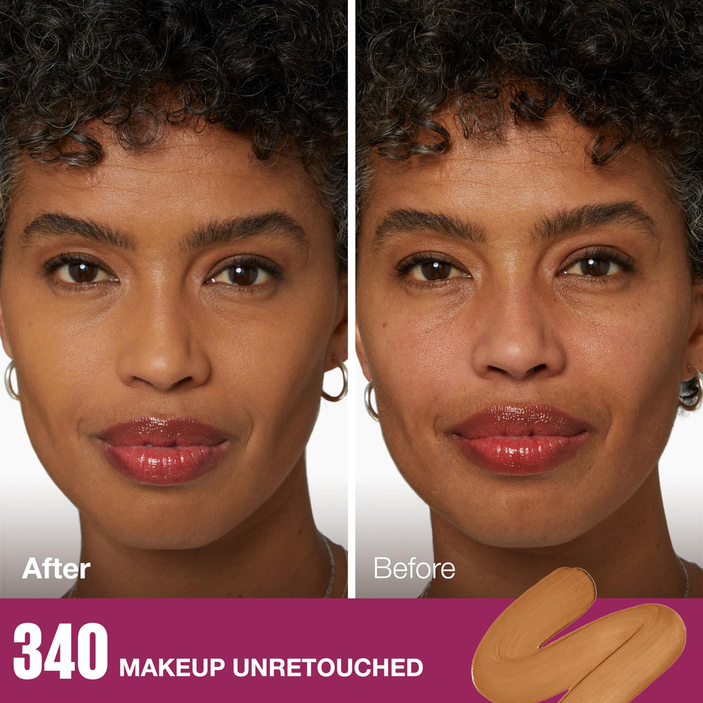 Maybelline sponge-tip applicator close-up for seamless blending benefit