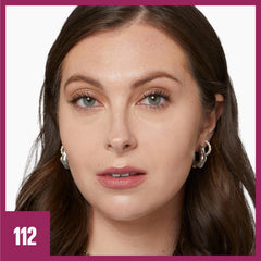 Maybelline foundation texture on skin showing smooth, blendable finish