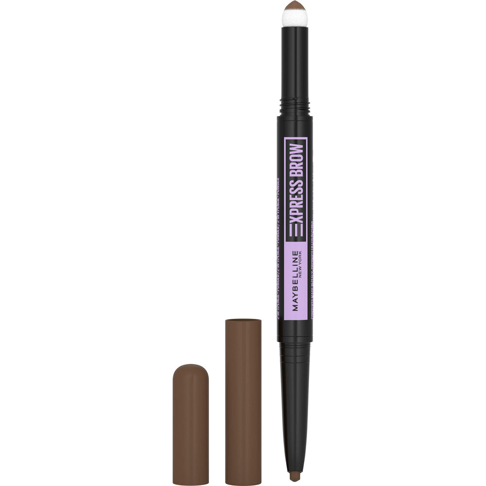 Maybelline express brow front view shows compact packaging and convenience