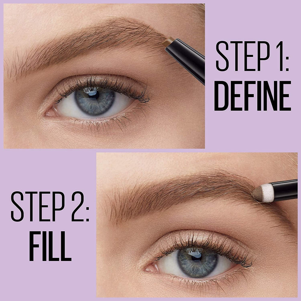 MAYBELLINE powder sponge detail highlighting soft blending and natural finish benefit