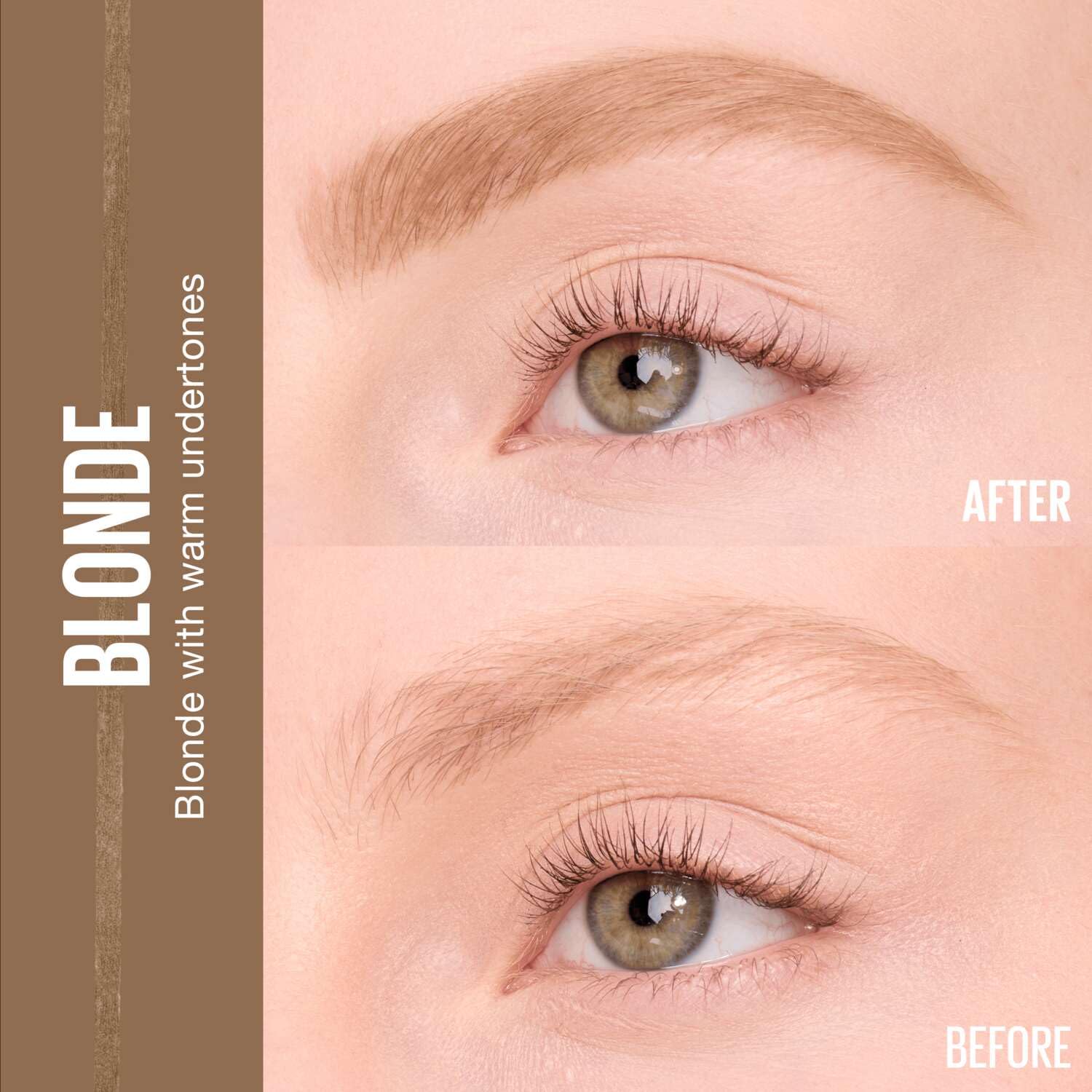 Maybelline closeup of 1.5mm ultra-slim tip drawing hair-like strokes
