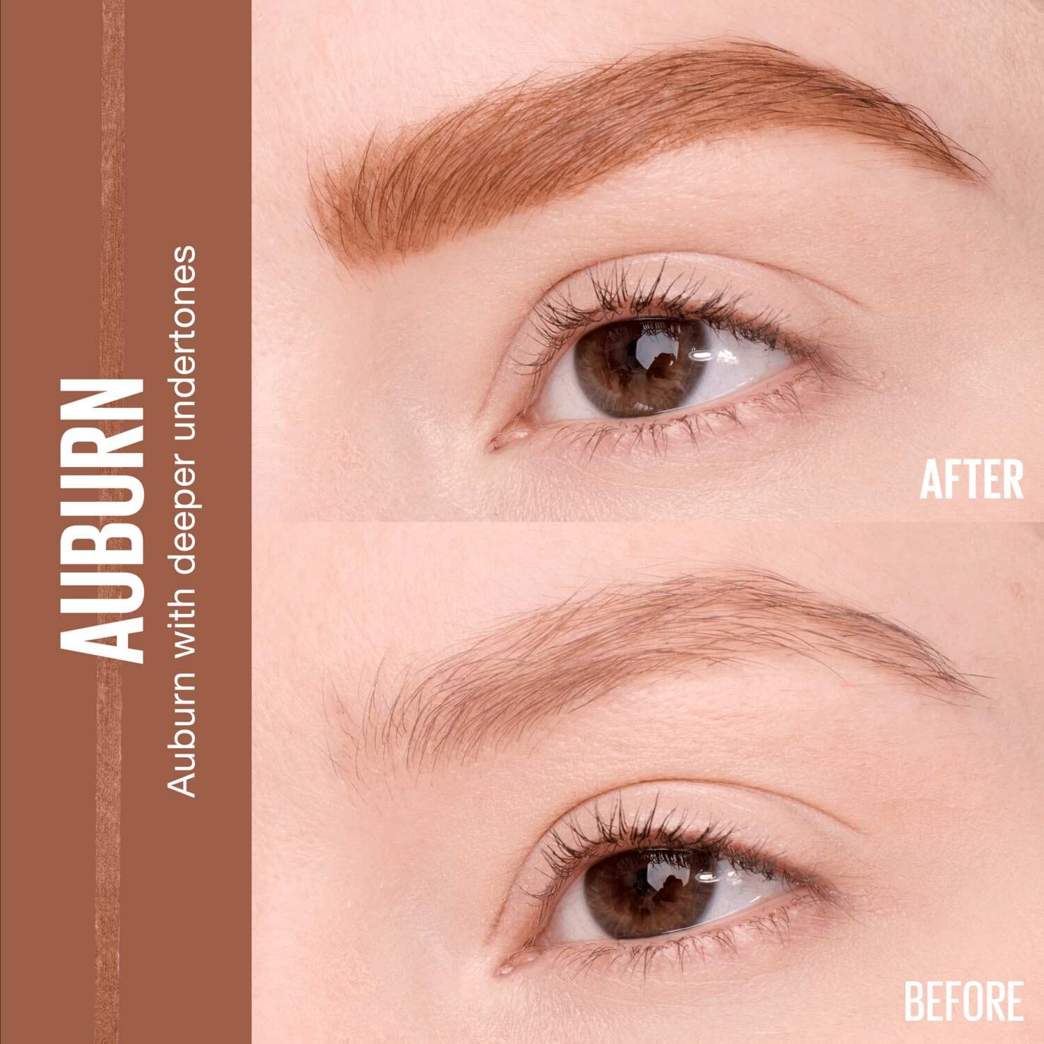 Maybelline Express Brow close-up of 1.5mm tip delivering detailed, hair-like strokes