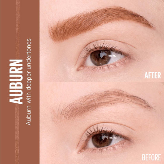 Maybelline Express Brow close-up of 1.5mm tip delivering detailed, hair-like strokes