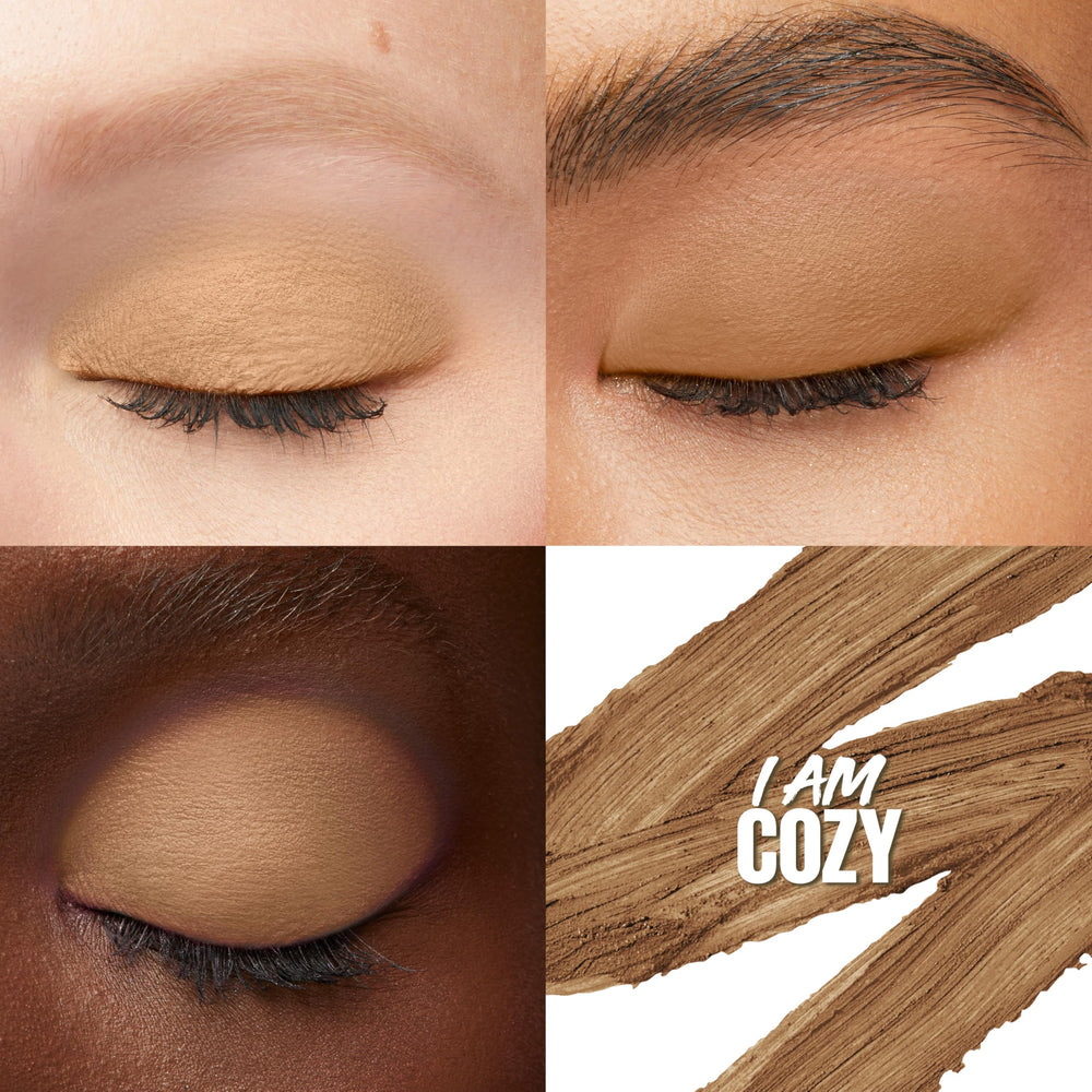 MAYBELLINE eye stix creamy tip close-up illustrating smooth application benefit