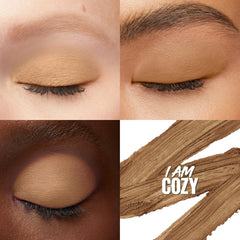 MAYBELLINE eye stix creamy tip close-up illustrating smooth application benefit