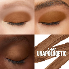 MAYBELLINE closeup of twist‑up tip demonstrating creamy texture and precise application