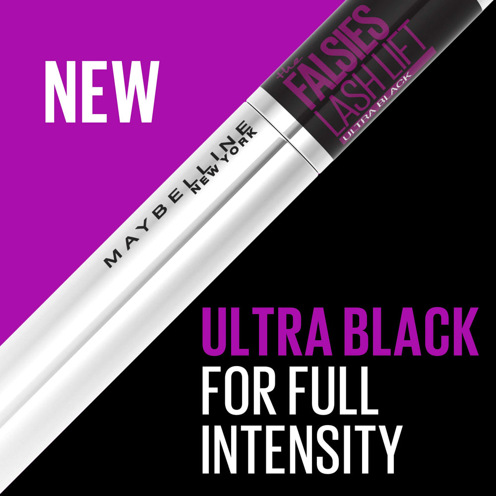 MAYBELLINE close-up of double-curved brush for precise lifting