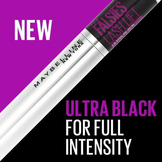 MAYBELLINE close-up of double-curved brush for precise lifting