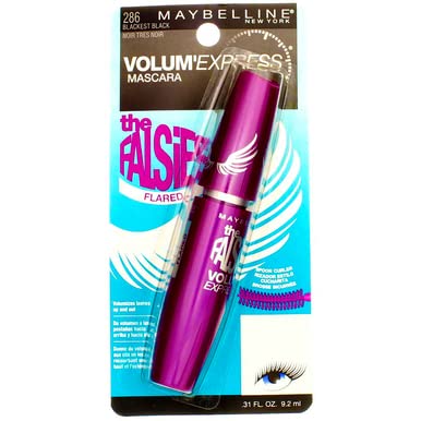 Maybelline Falsies open cap and brush detail showing grip and precise application benefit