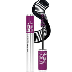 MAYBELLINE tube next to ruler showing compact size and travel-friendly benefit