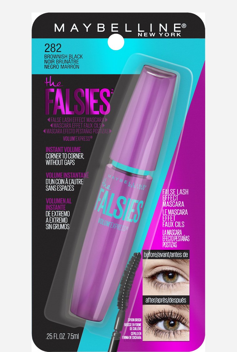 Maybelline spoon brush close-up highlighting brush shape for lift and separation