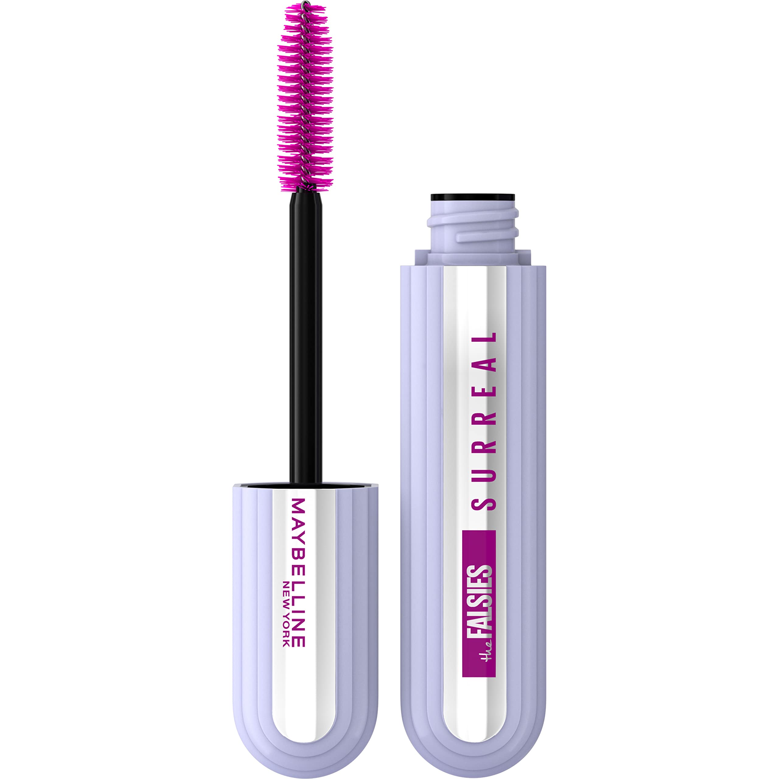 Maybelline front packaging showing tube and bold black shade, highlights easy use