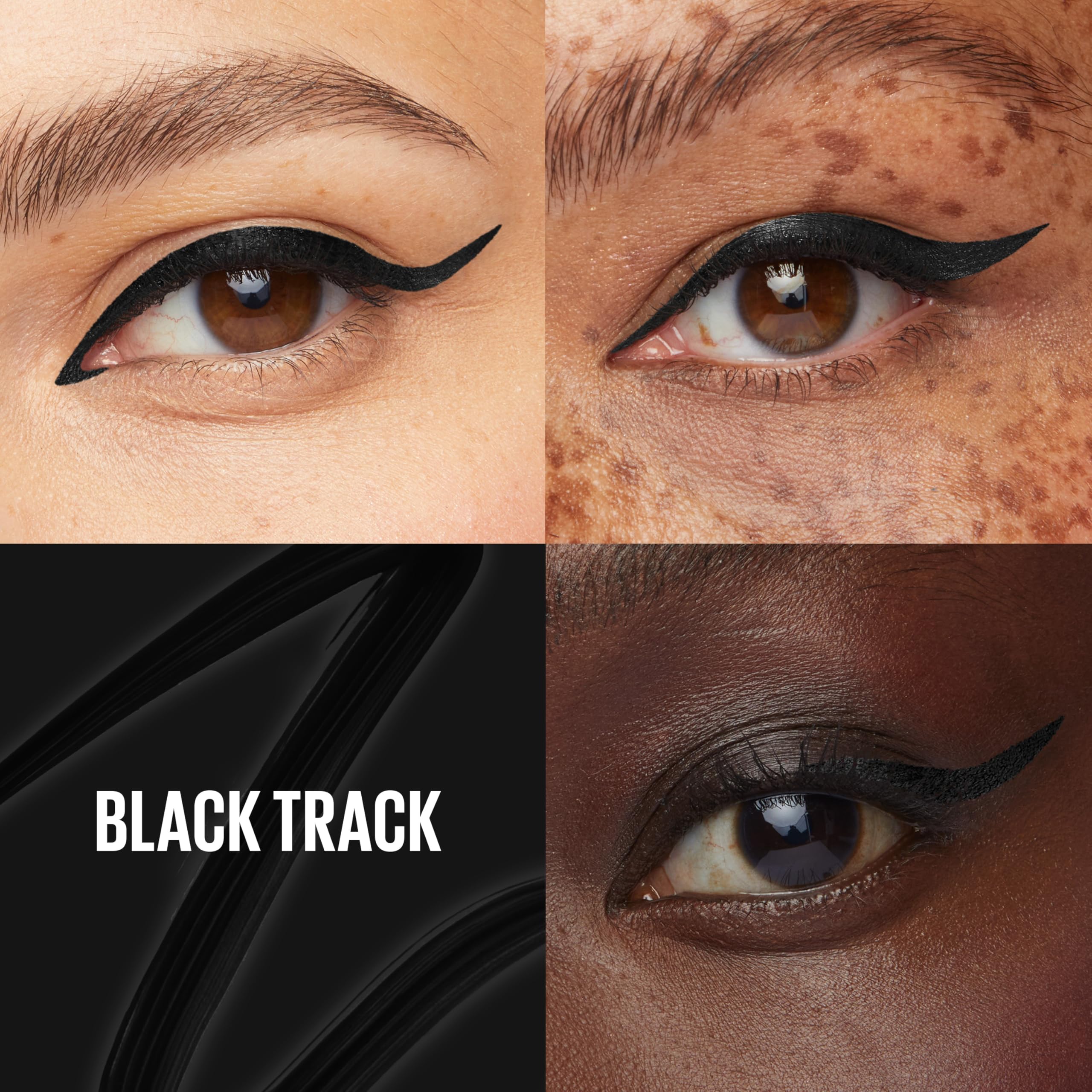 MAYBELLINE felt dip applicator close-up for precise thin and bold lines