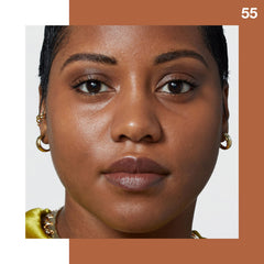 Under-eye application demo with Maybelline Fit Me improving brightness and concealment