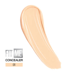 Maybelline Fit Me applicator wand demonstrating precise, lightweight placement