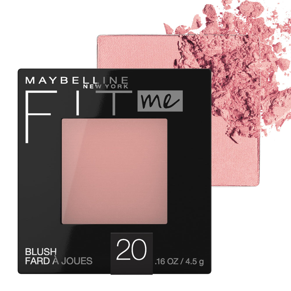 MAYBELLINE front packaging showing compact blush and branding for easy selection