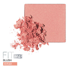 MAYBELLINE close-up of powder texture emphasizing smooth, blendable finish