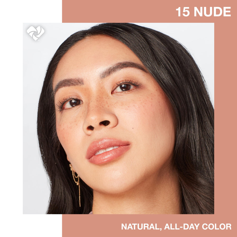 MAYBELLINE swatch on skin showing blendable nude color for natural-looking cheeks