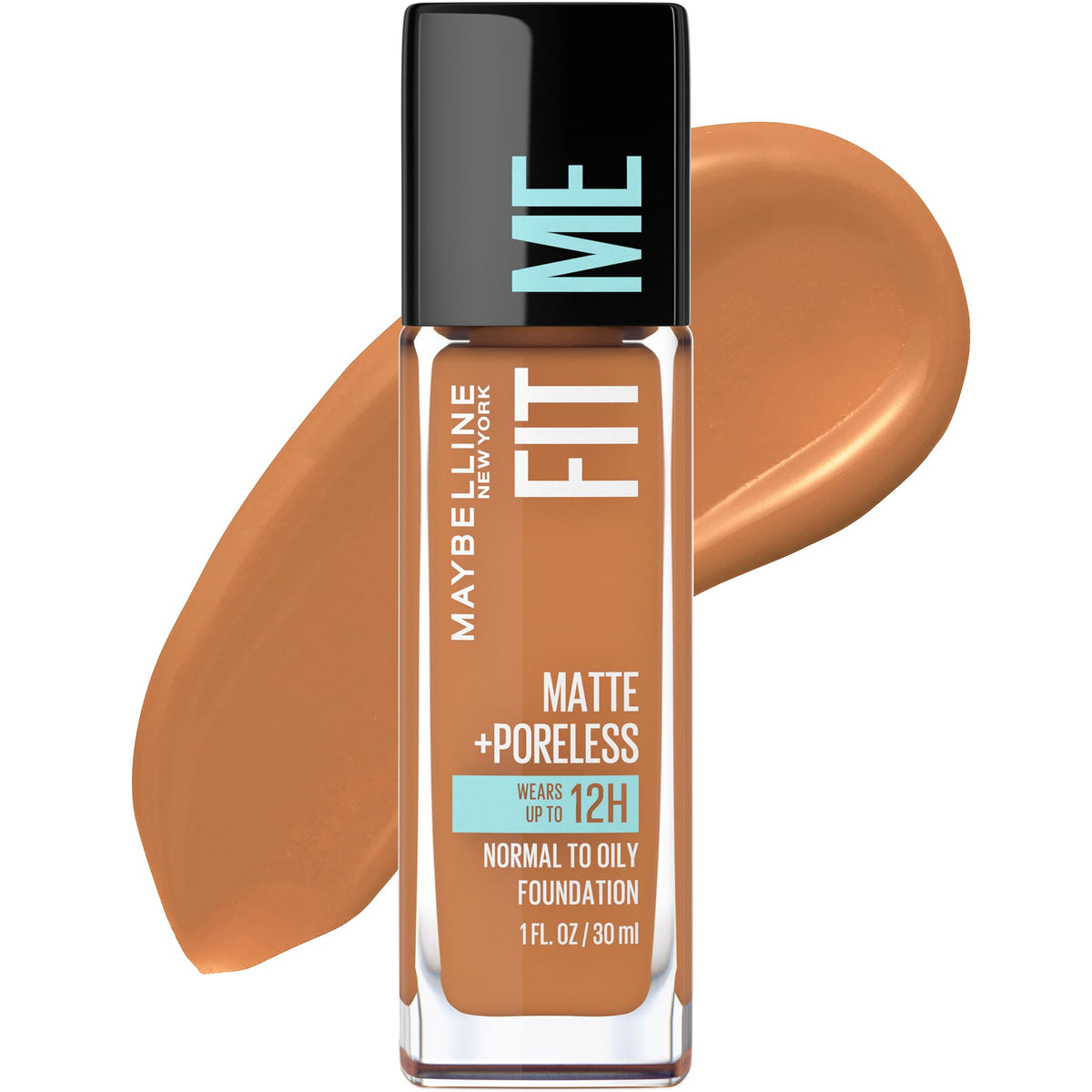 Maybelline front packaging showing Cappuccino shade and benefits
