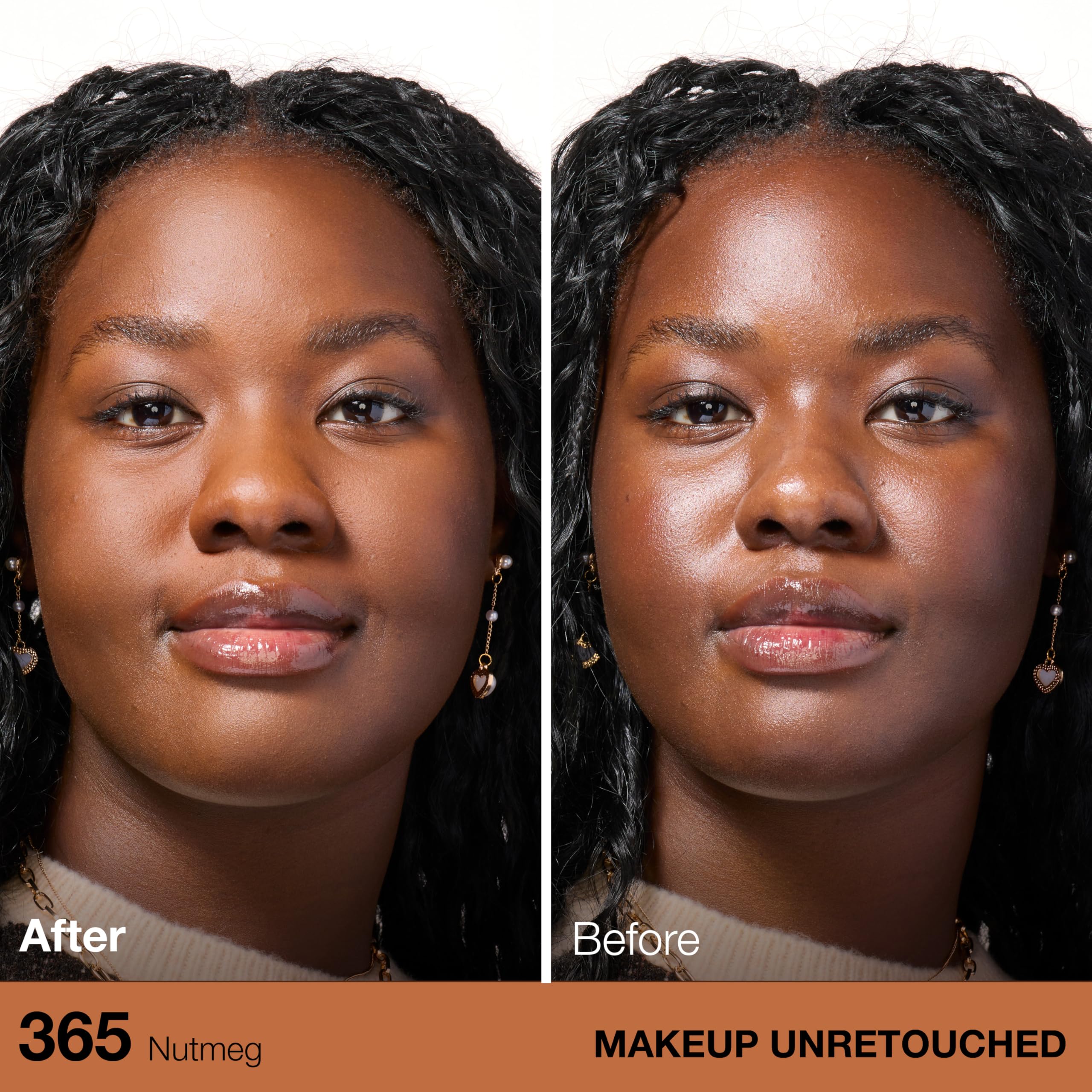 Maybelline Fit Me powder texture close-up blurs pores and oil