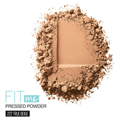 Maybelline compact open to reveal pressed powder pan in True Beige