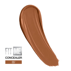 Maybelline Fit Me Walnut applied on deeper skin showing natural blending benefit