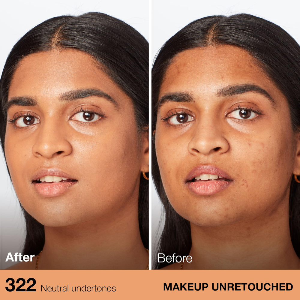 Maybelline Fit Me swatch of Warm Honey on forearm showing true color match benefit