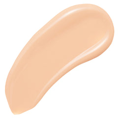 Maybelline foundation swatch texture demonstrating blendable formula benefit