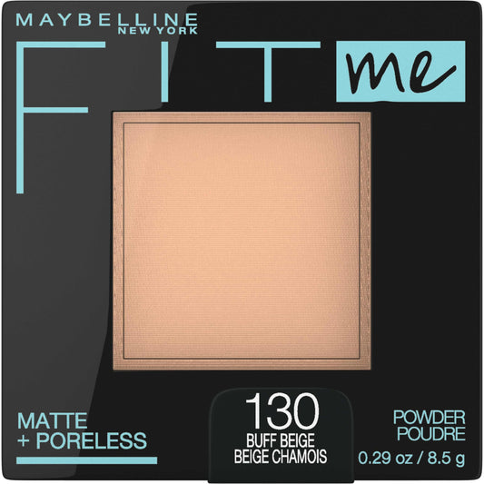 MAYBELLINE front compact showing sleek packaging and portable design benefit
