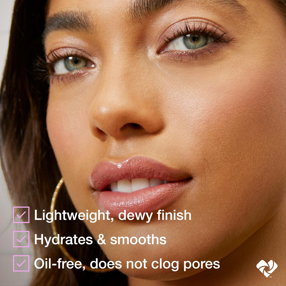 Maybelline Fit Me in bathroom lighting lifestyle shot showing natural glow benefit