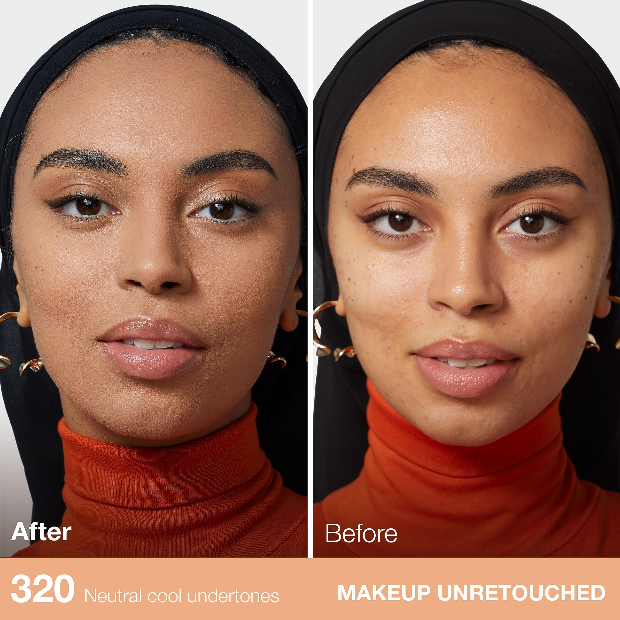 Maybelline Fit Me applied from dispenser into hand demonstrating easy blending benefit